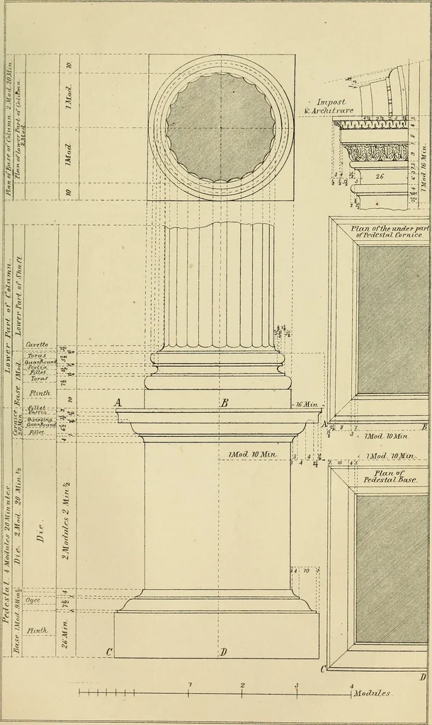 An illustration from The Architectural review and American builders' journal, 1869, leaf 620