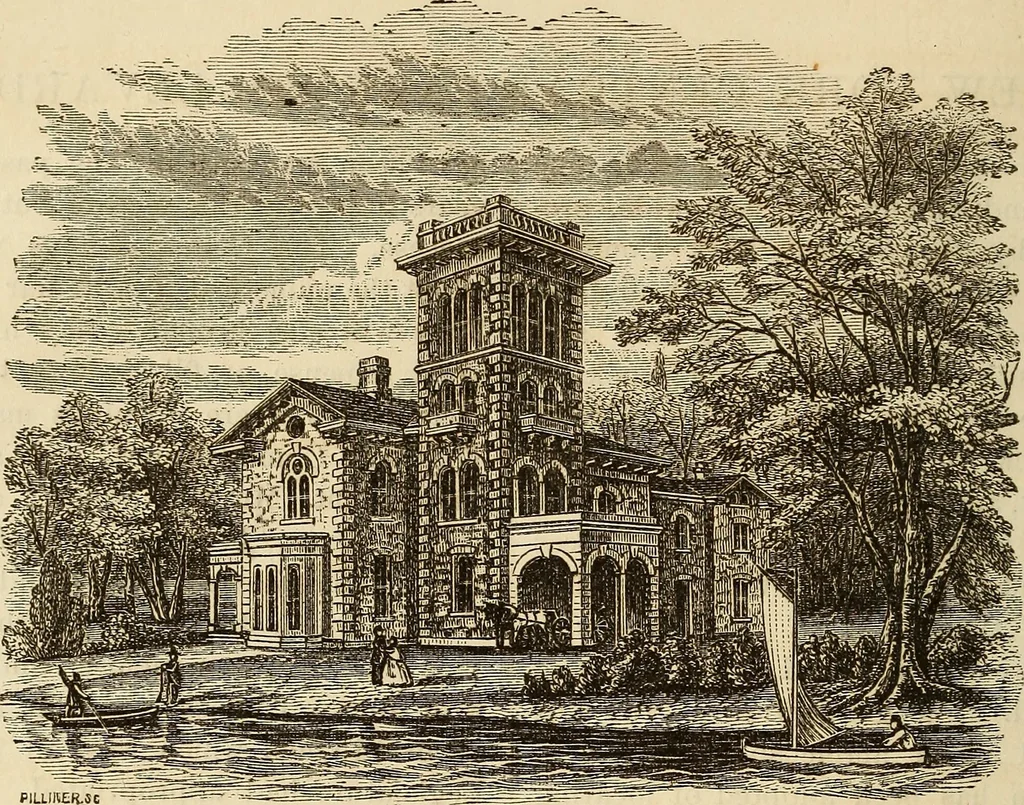 An illustration from The Architectural review and American builders' journal, 1869, leaf 629