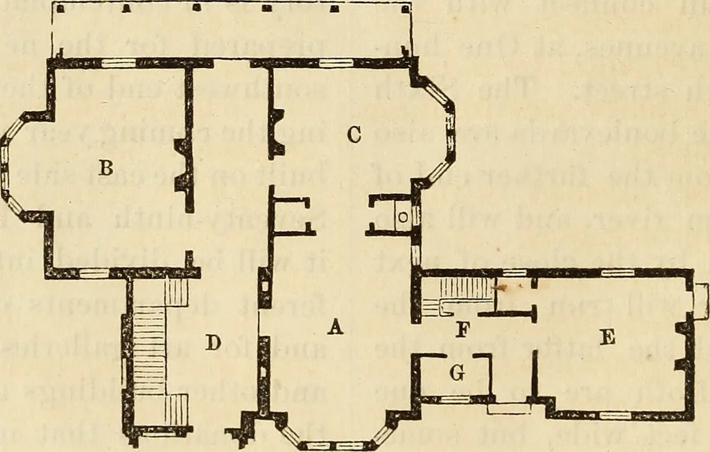 An illustration from The Architectural review and American builders' journal, 1869, leaf 629
