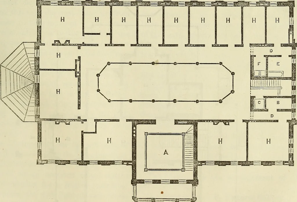 An illustration from The Architectural review and American builders' journal, 1869, leaf 694
