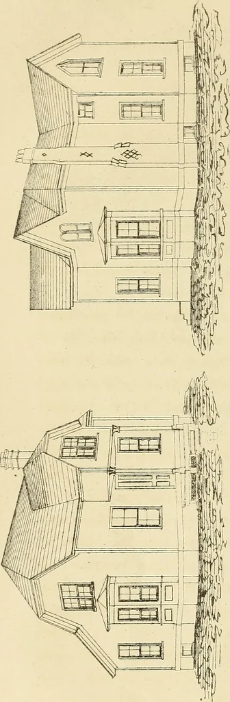 An illustration from The Architectural review and American builders' journal, 1869, leaf 707