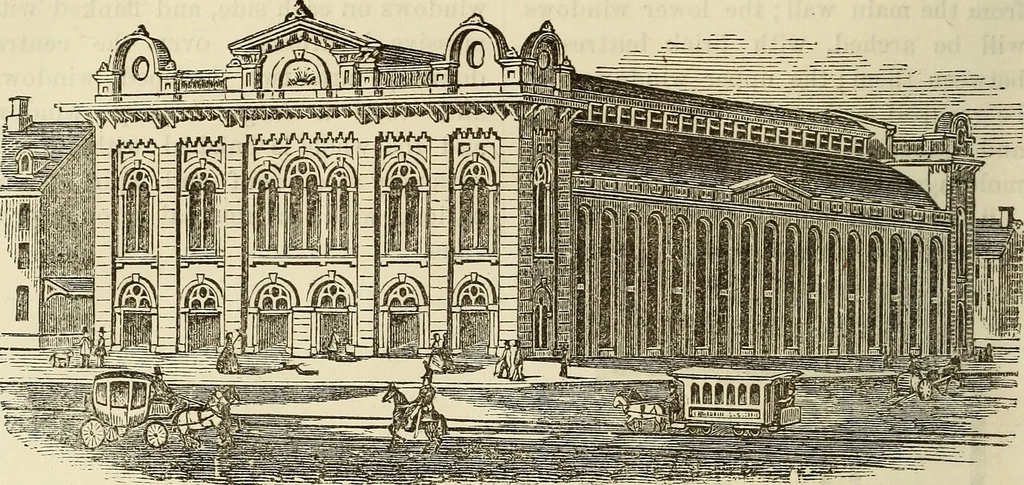An illustration from The Architectural review and American builders' journal, 1869, leaf 721