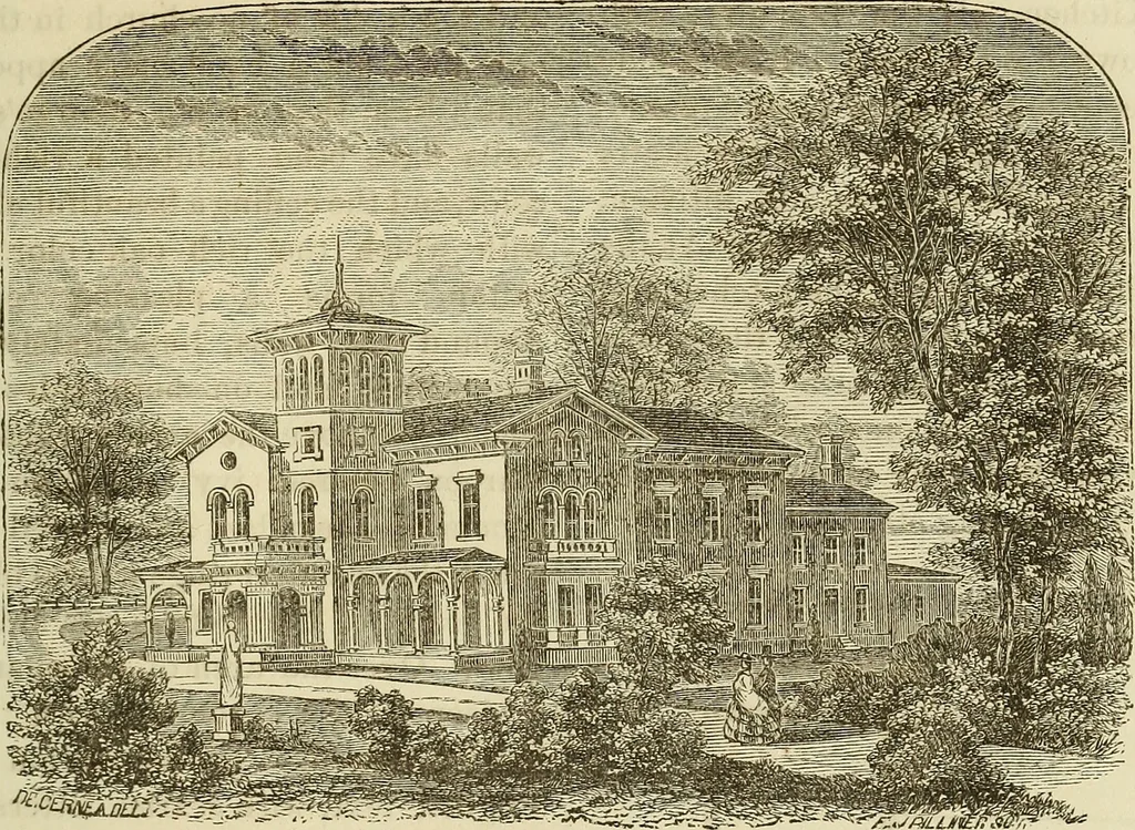 An illustration from The Architectural review and American builders' journal, 1869, leaf 786
