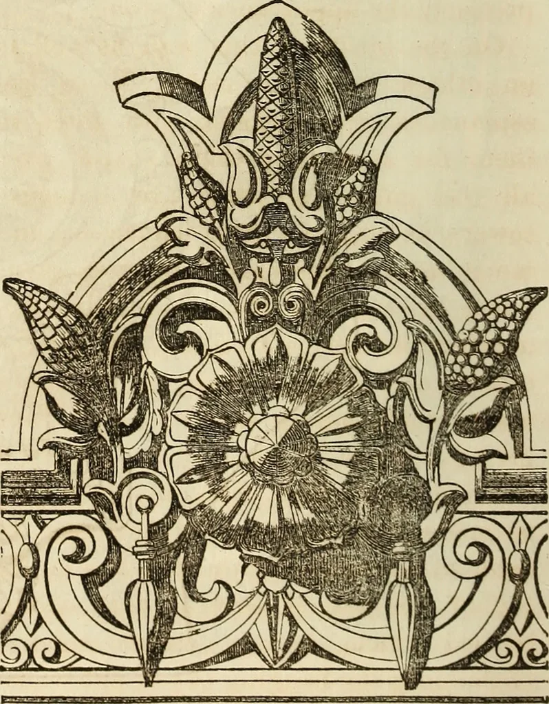 An illustration from The Architectural review and American builders' journal, 1869, leaf 791
