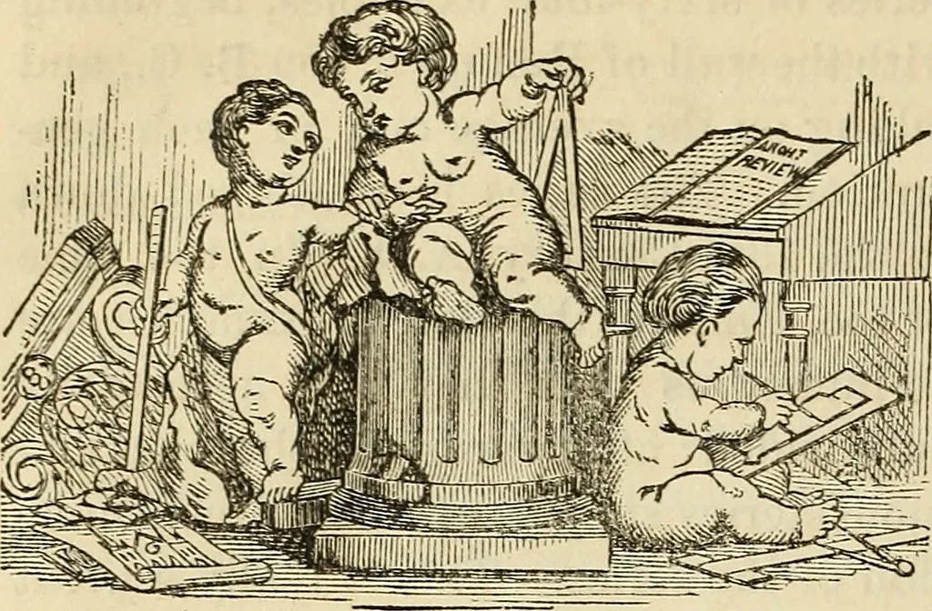 An illustration from The Architectural review and American builders' journal, 1869, leaf 823