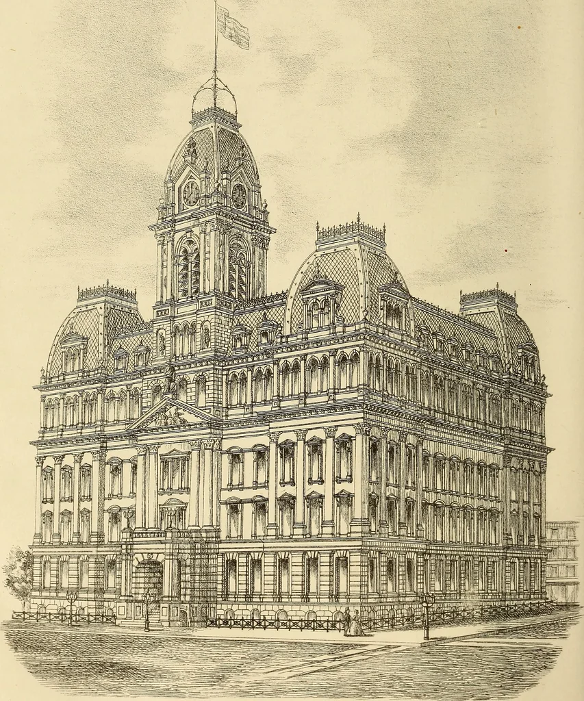 An illustration from The Architectural review and American builders' journal, 1869, leaf 831