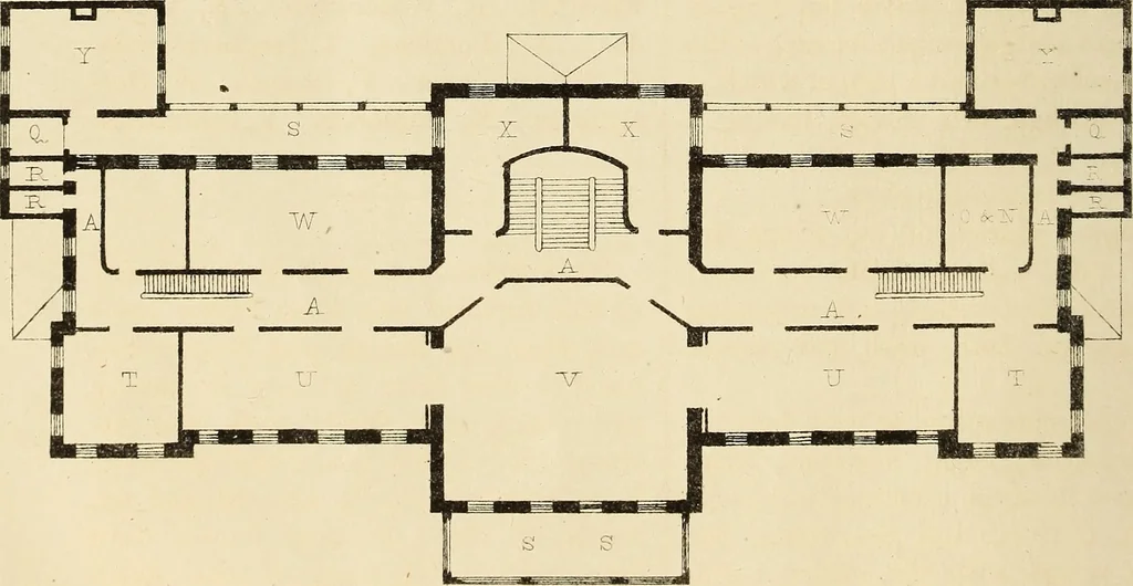 An illustration from The Architectural review and American builders' journal, 1869, leaf 853