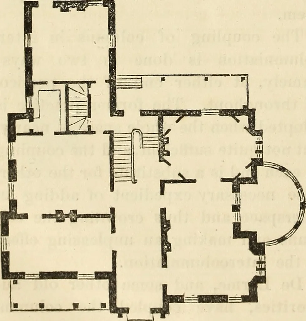 An illustration from The Architectural review and American builders' journal, 1869, leaf 861