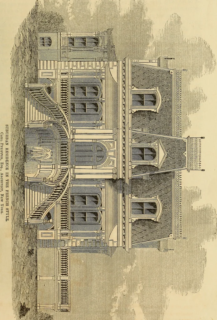 An illustration from The Architectural review and American builders' journal, 1869, leaf 94