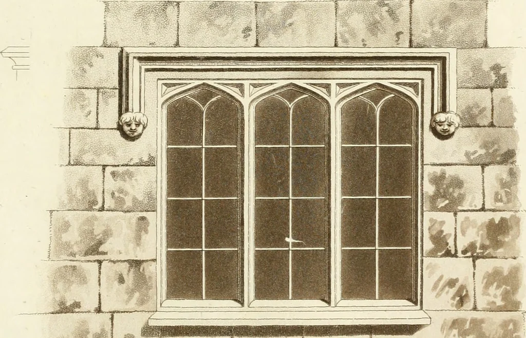 An illustration from Architectural sketches for cottages, rural dwellings, and villas, in the Grecian, Gothic, and fancy styles : with plans suitable to persons of genteel life and moderate fortune : preceded by some observations on scenery and character proper for picturesque buildings, 1805, leaf 110