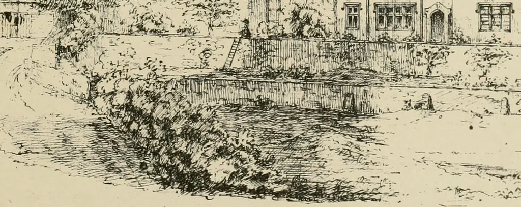 An illustration from Architectural sketches, ecclesiastical, secular, and domestic, in Worcestershire and its borders, with historical and descriptive notes, 1862, leaf 42