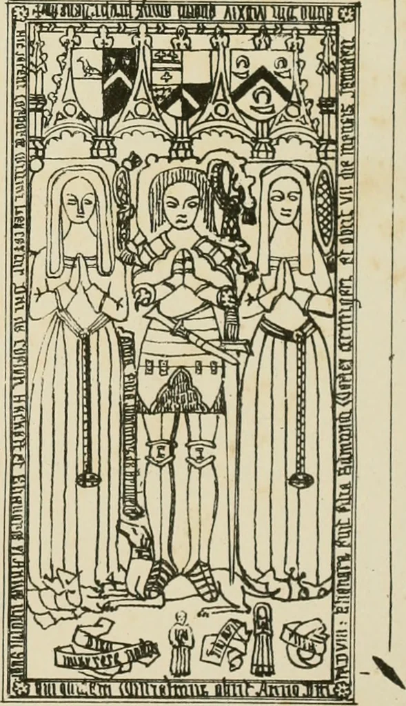 An illustration from Architectural sketches, ecclesiastical, secular, and domestic, in Worcestershire and its borders, with historical and descriptive notes, 1862, leaf 56