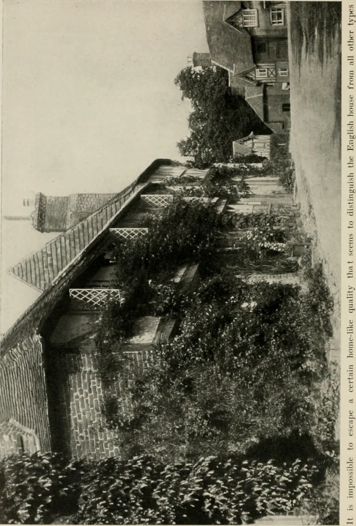 An illustration from Architectural styles for country houses: the characteristics and merits of various types of architecture as set forth by enthusiastic advocates, 1912, leaf 125