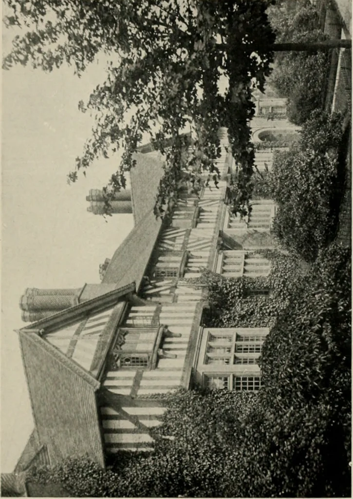 An illustration from Architectural styles for country houses: the characteristics and merits of various types of architecture as set forth by enthusiastic advocates, 1912, leaf 134