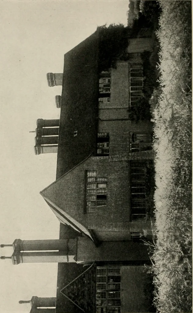 An illustration from Architectural styles for country houses: the characteristics and merits of various types of architecture as set forth by enthusiastic advocates, 1912, leaf 181