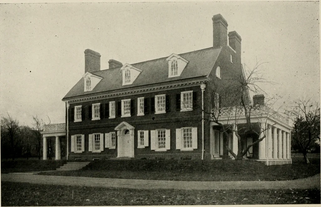 An illustration from Architectural styles for country houses: the characteristics and merits of various types of architecture as set forth by enthusiastic advocates, 1912, leaf 23