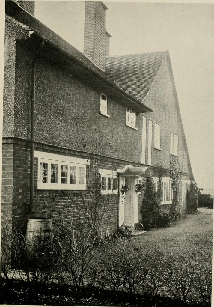 An illustration from Architectural styles for country houses: the characteristics and merits of various types of architecture as set forth by enthusiastic advocates, 1912, leaf 50
