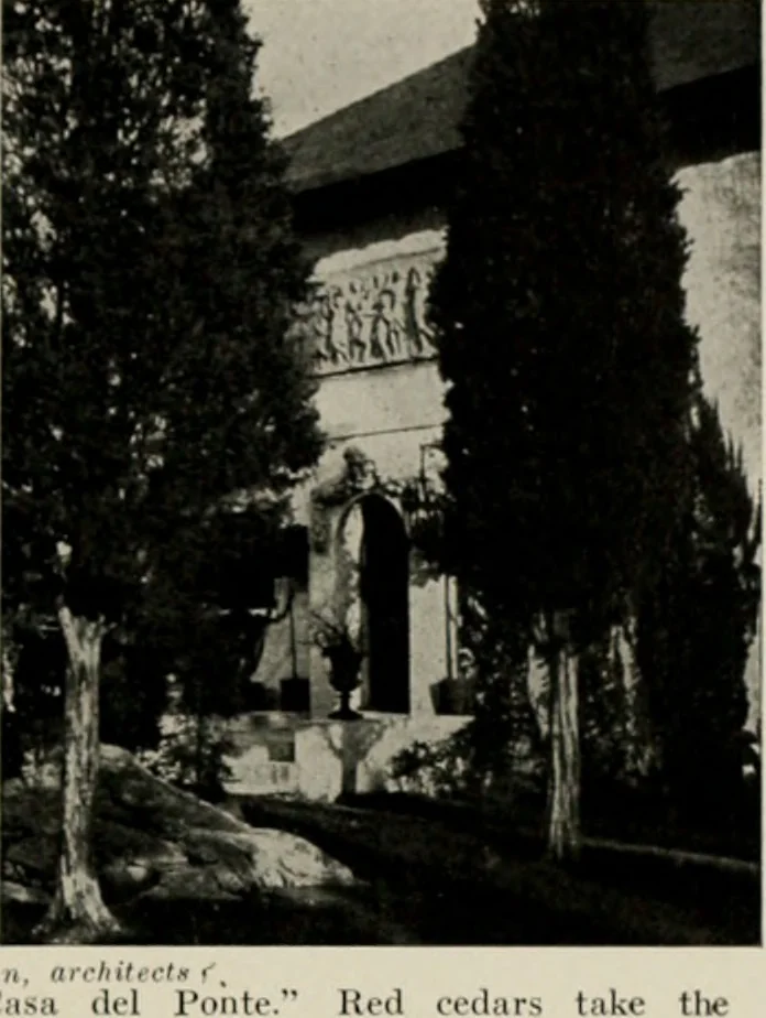 An illustration from Architectural styles for country houses: the characteristics and merits of various types of architecture as set forth by enthusiastic advocates, 1912, leaf 82