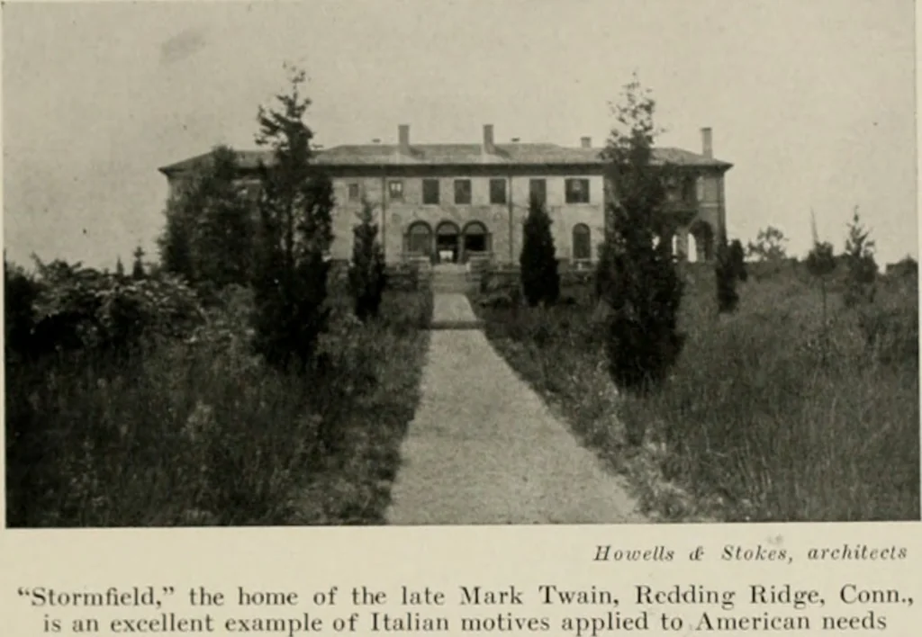 An illustration from Architectural styles for country houses: the characteristics and merits of various types of architecture as set forth by enthusiastic advocates, 1912, leaf 86