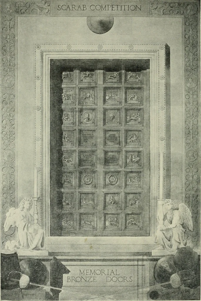 An illustration from The Architectural year book, University of Illinois, 1911, leaf 19