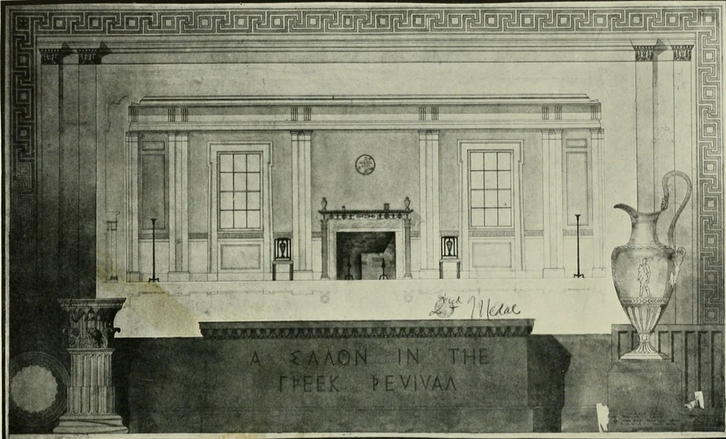 An illustration from The Architectural year book, University of Illinois, 1911, leaf 21