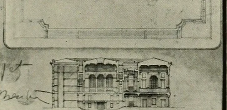 An illustration from The Architectural year book, University of Illinois, 1911, leaf 24