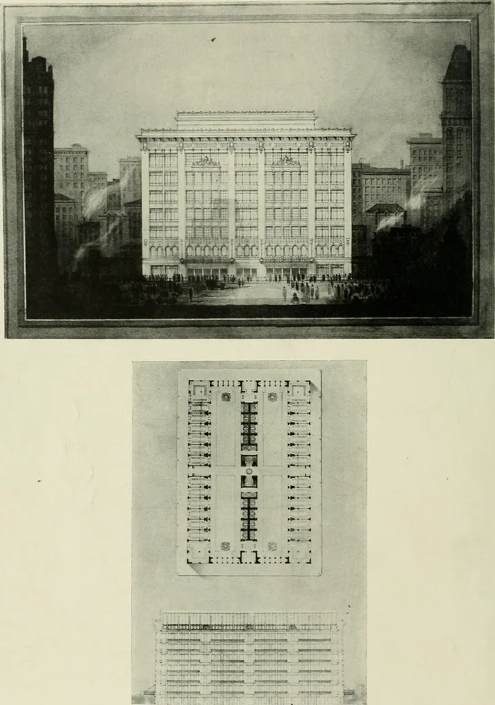 An illustration from The Architectural year book, University of Illinois, 1911, leaf 27