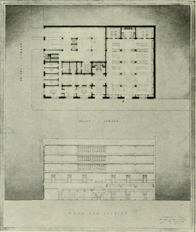 An illustration from The Architectural year book, University of Illinois, 1911, leaf 31