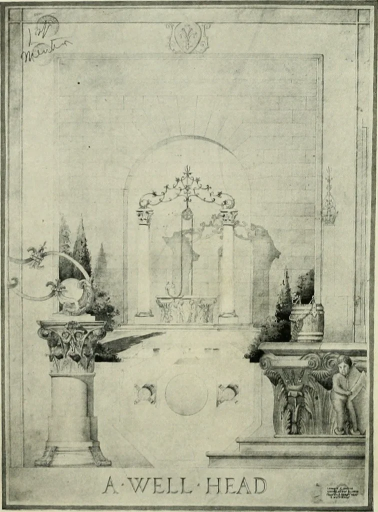 An illustration from The Architectural year book, University of Illinois, 1911, leaf 35