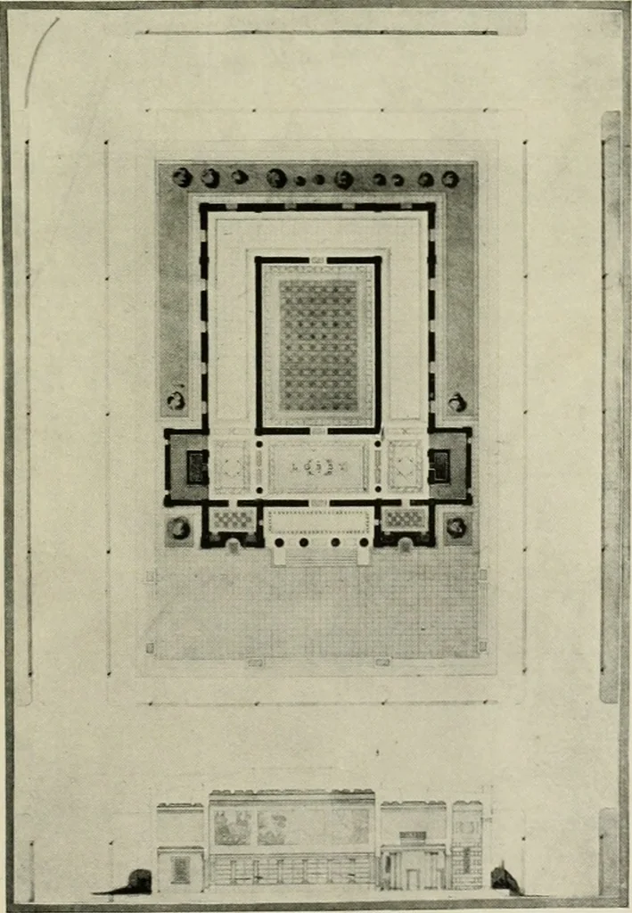 An illustration from The Architectural year book, University of Illinois, 1911, leaf 36