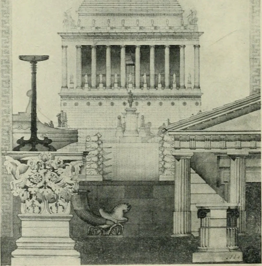 An illustration from The Architectural year book, University of Illinois, 1911, leaf 39