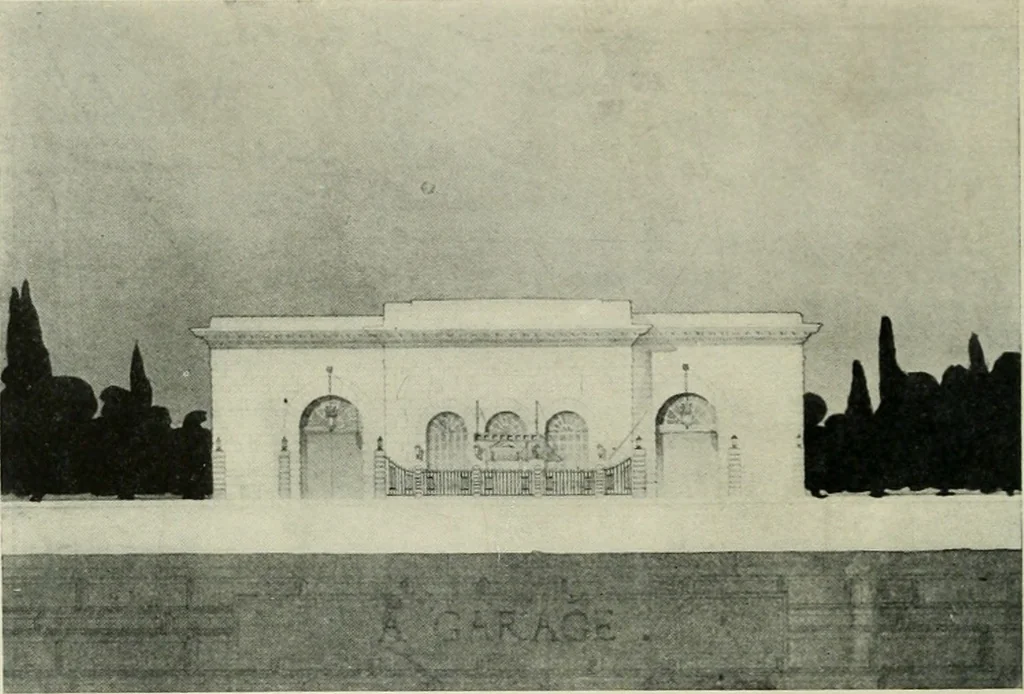 An illustration from The Architectural year book, University of Illinois, 1911, leaf 41