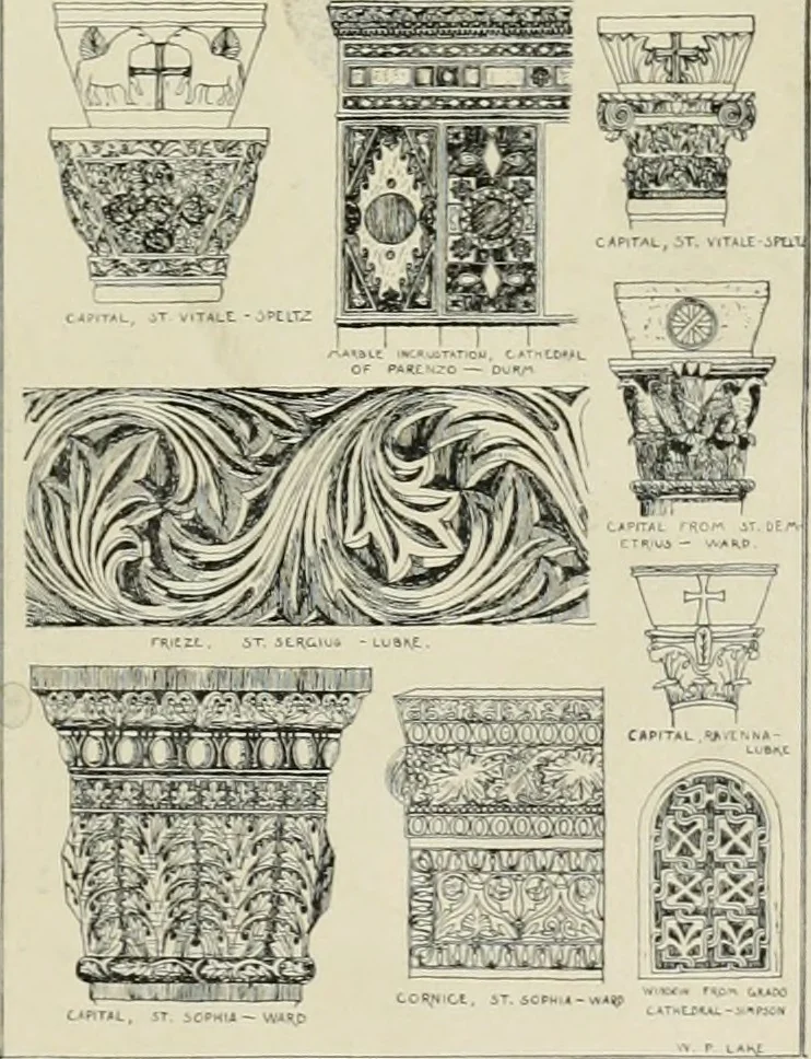 An illustration from The Architectural year book, University of Illinois, 1911, leaf 44