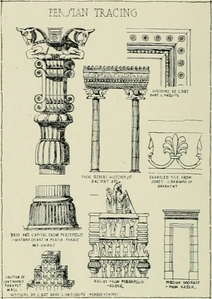 An illustration from The Architectural year book, University of Illinois, 1911, leaf 45