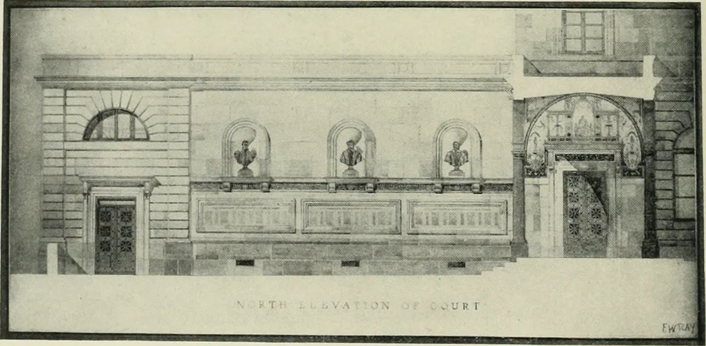 An illustration from The Architectural year book, University of Illinois, 1911, leaf 7