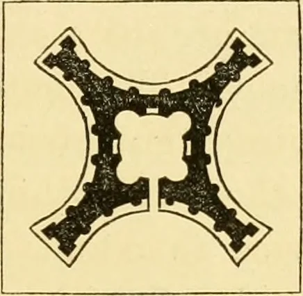 An illustration from Architectura numismatica; or, Architectural medals of classic antiquity: illustrated and explained by comparison with the monuments and the descriptions of ancient authors, and copious text. One hundred lithographs and woodcuts, 1859, leaf 280