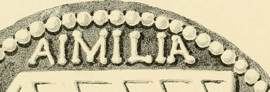 An illustration from Architectura numismatica; or, Architectural medals of classic antiquity: illustrated and explained by comparison with the monuments and the descriptions of ancient authors, and copious text. One hundred lithographs and woodcuts, 1859, leaf 375
