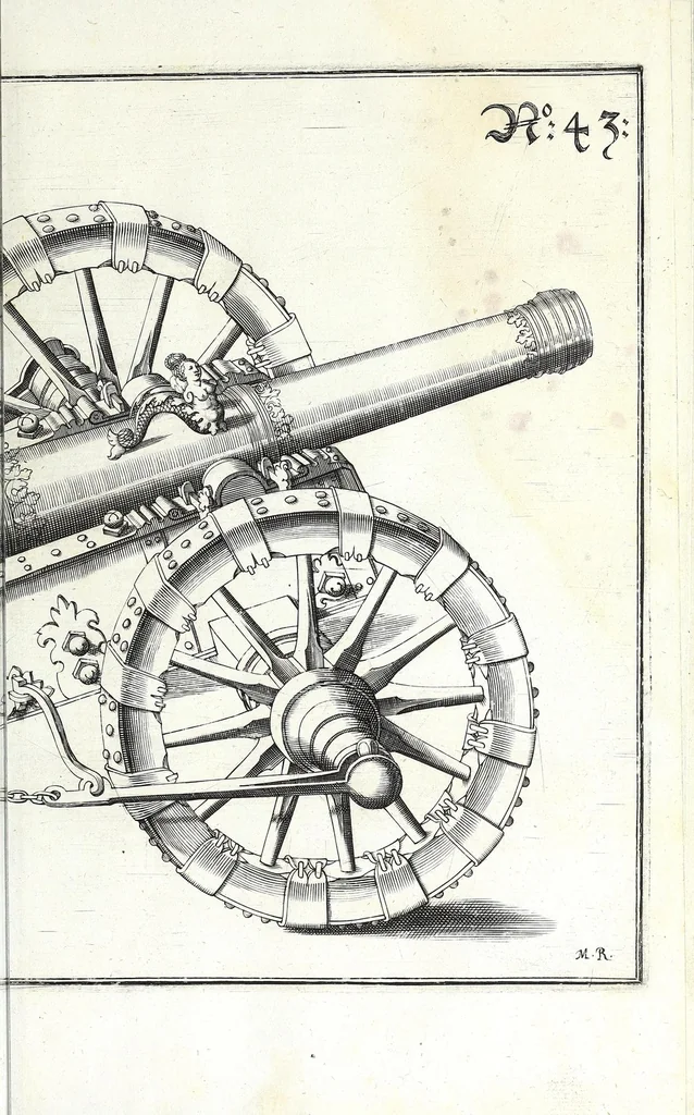 An illustration from Architectura vniversalis, das ist, Von Kriegs, Statt- vnd Wasser Gebäwen ... : auss eigener experientza vnd viel-Jähriger Observation zusamen getragen, beschreiben, vnd mit 60. Kupfferstucken vorgebildet vnd delinirt, 1635, leaf 321