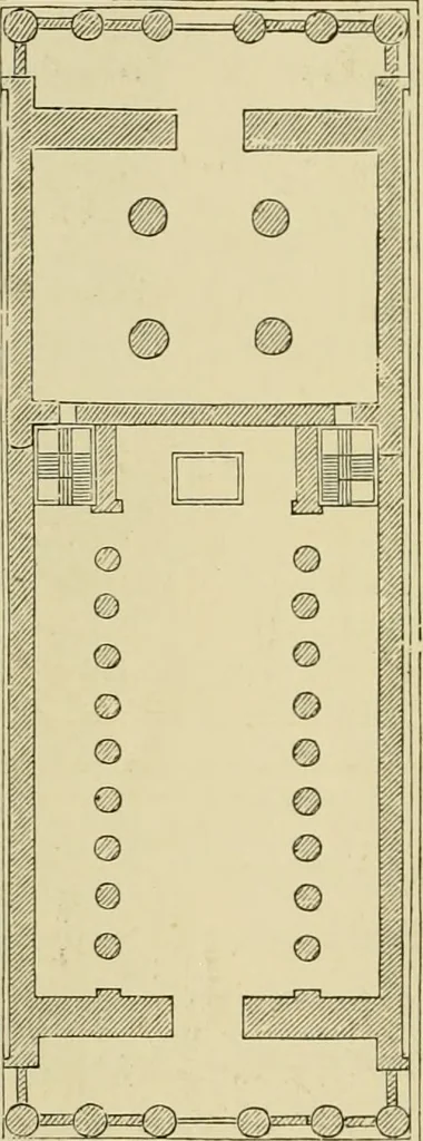 An illustration from Architecture, classic and early Christian, 1888, leaf 117