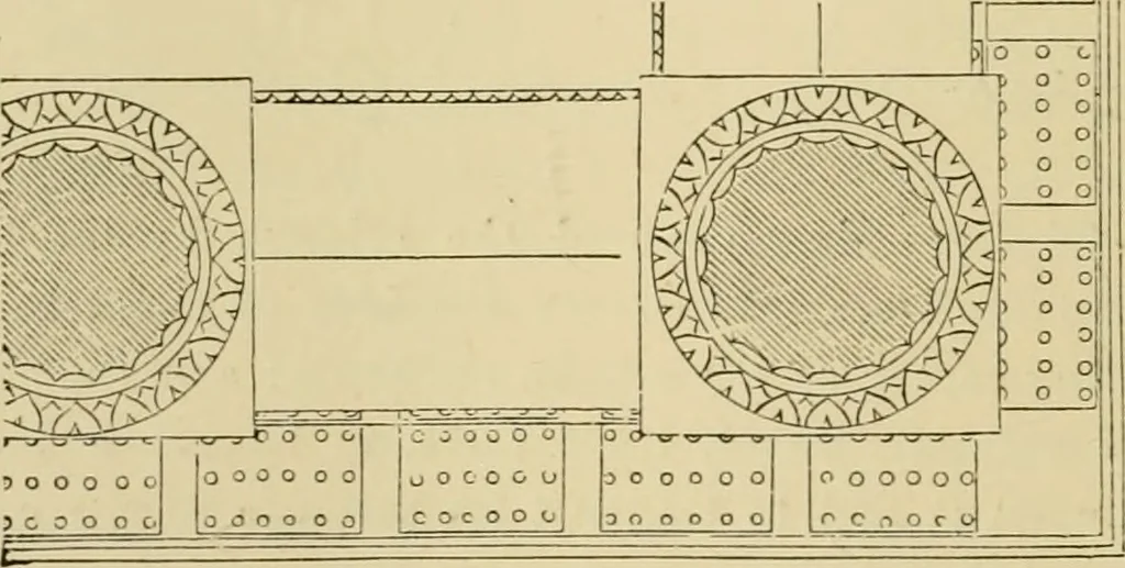 An illustration from Architecture, classic and early Christian, 1888, leaf 123