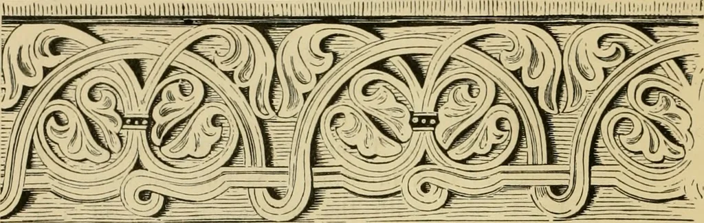 An illustration from Architecture, classic and early Christian, 1888, leaf 13