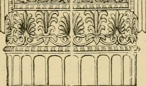 An illustration from Architecture, classic and early Christian, 1888, leaf 130