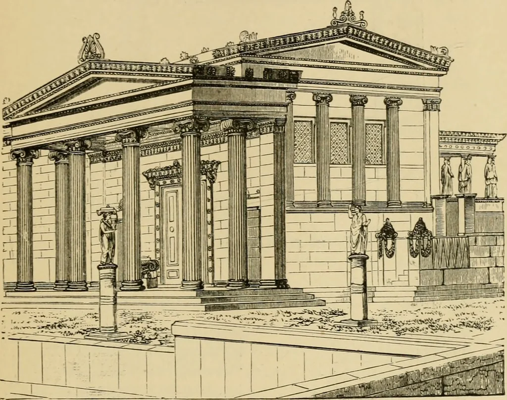 An illustration from Architecture, classic and early Christian, 1888, leaf 134
