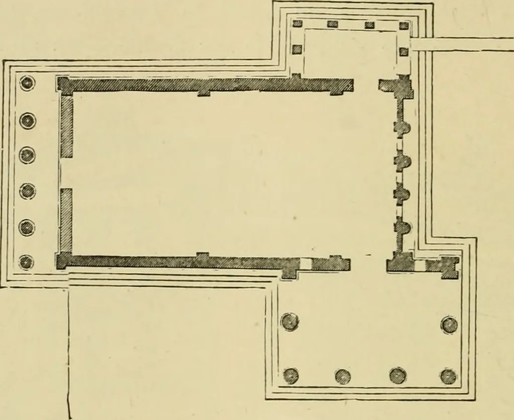 An illustration from Architecture, classic and early Christian, 1888, leaf 135