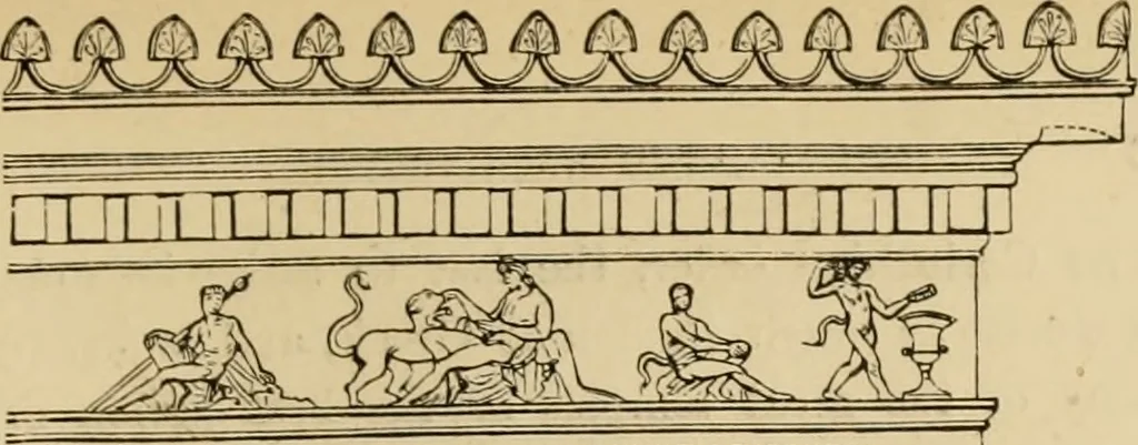 An illustration from Architecture, classic and early Christian, 1888, leaf 138