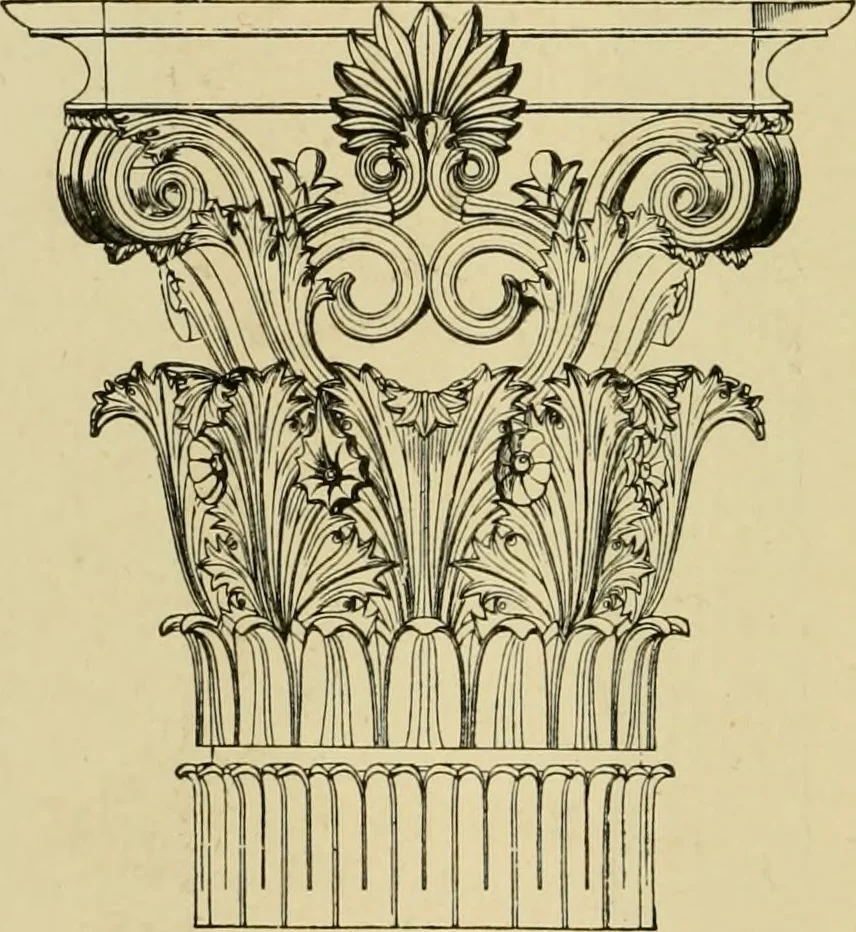 An illustration from Architecture, classic and early Christian, 1888, leaf 139