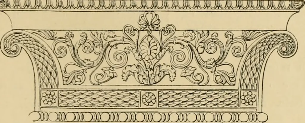 An illustration from Architecture, classic and early Christian, 1888, leaf 144