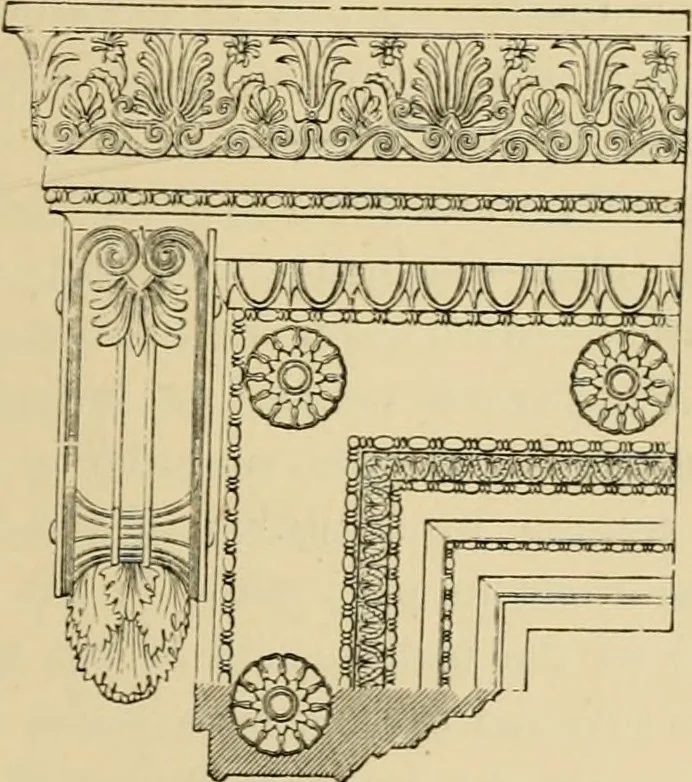 An illustration from Architecture, classic and early Christian, 1888, leaf 150