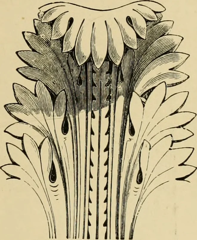 An illustration from Architecture, classic and early Christian, 1888, leaf 156