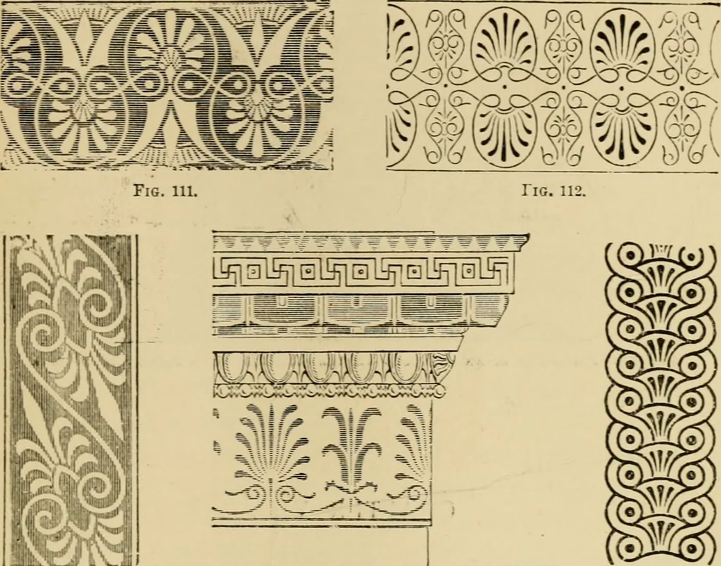 An illustration from Architecture, classic and early Christian, 1888, leaf 164